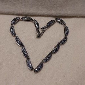 Alexis Bittar Blue Sapphire Tennis Bracelet EUC!